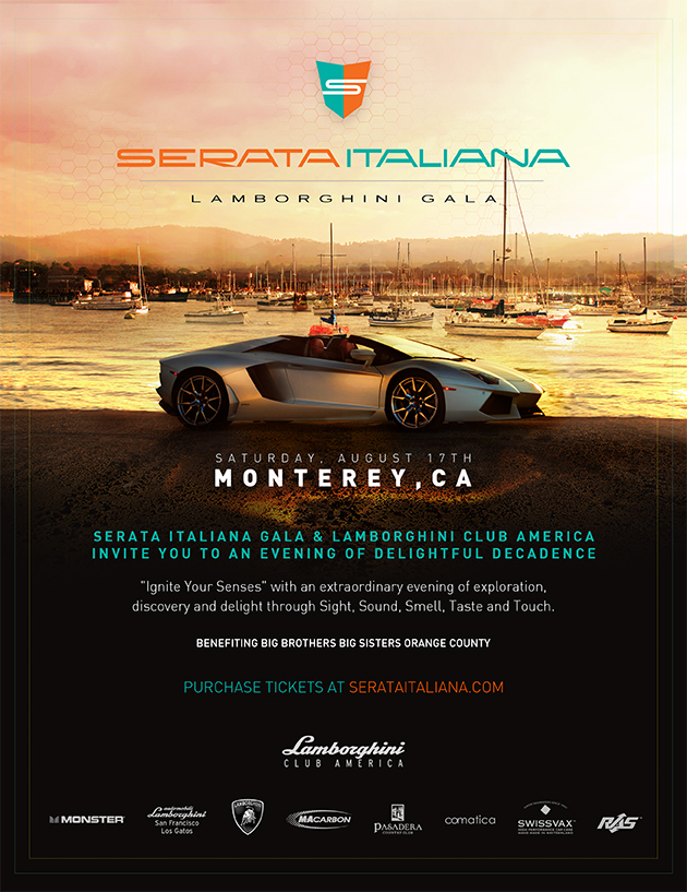 Lamborghini Club America Invites You to Serata Italiana Gala