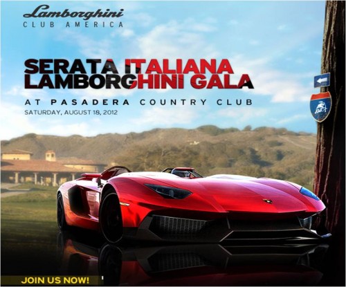 Lamborghini Club America announces SERATA ITALIANA Gala
