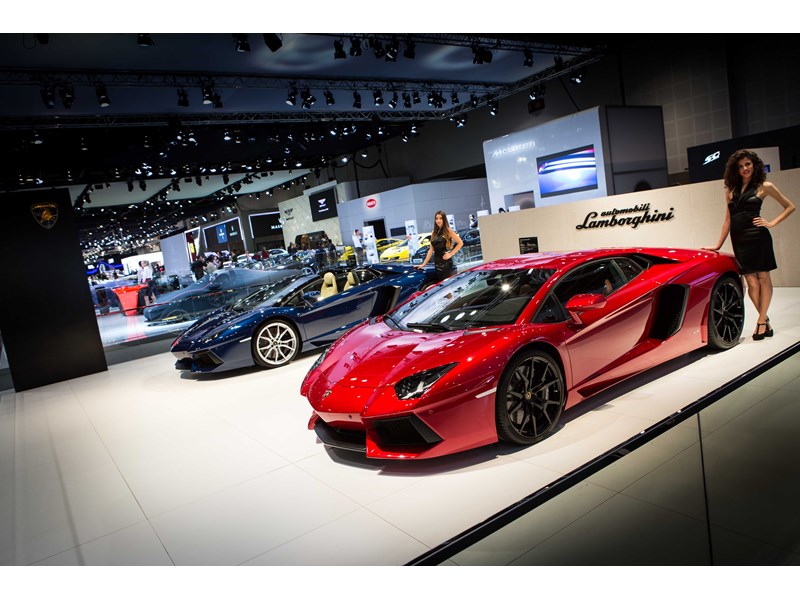  Lamborghini Aventador LP 700-4 Roadster launch