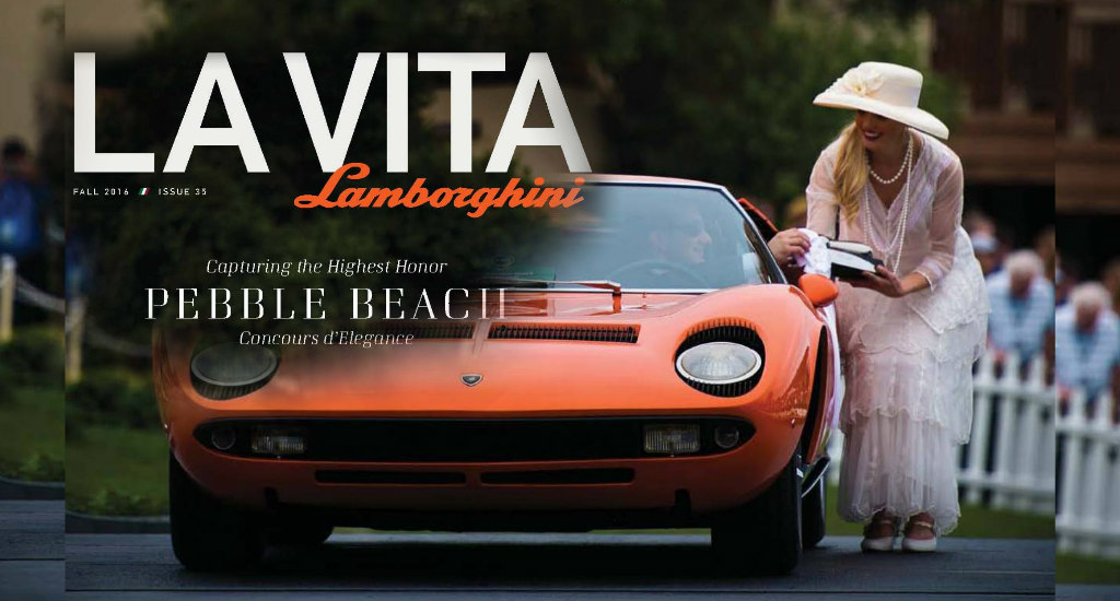 La Vita Lamborghini Magazine Fall 2016 Issue
