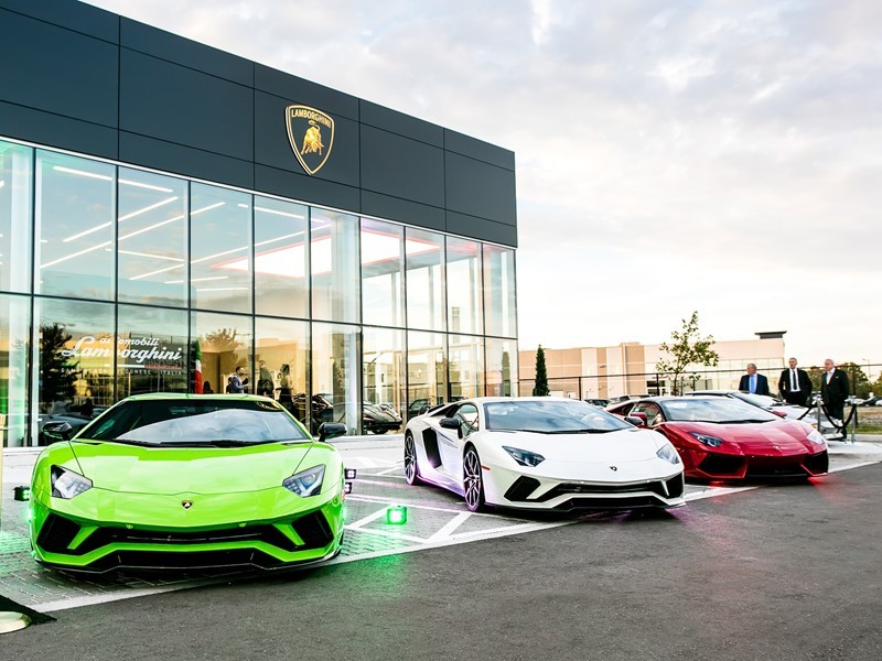 Lamborghini Uptown Toronto Grand Opening