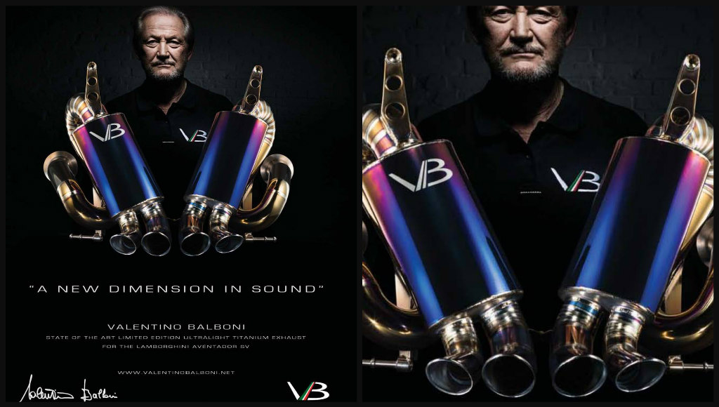 VALENTINO BALBONI and the Aventador Exhaust System Bearing his Name